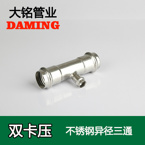 DN50*32 91久久香蕉国产熟女线看异径三通接头(304 316L)